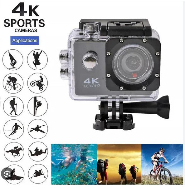 Camara Deportiva 4k Sports sumergible